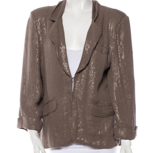Yoana Baraschi Sequin Blazer