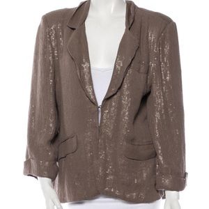 Yoana Baraschi Sequin Blazer
