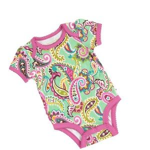 Vera Bradley baby bodysuit ax 9-12 months