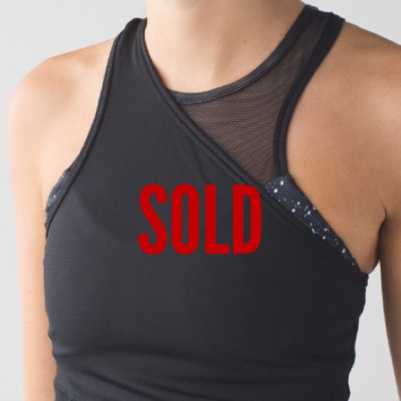 Lululemon Mesh top size 8