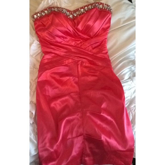 Coral Formal Dress