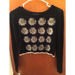 Daisy crop top