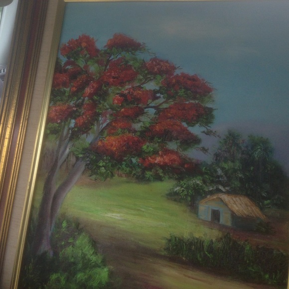 Yasmin Yeager Vallejo  original  painting   1985