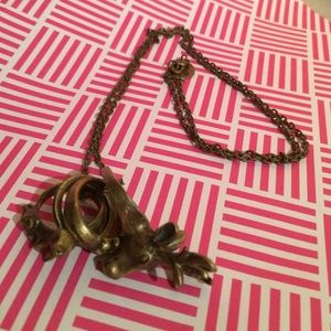 Zad Animal Rings Necklace