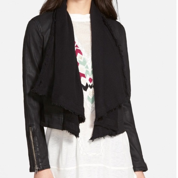 Free People Front Drape Jacket