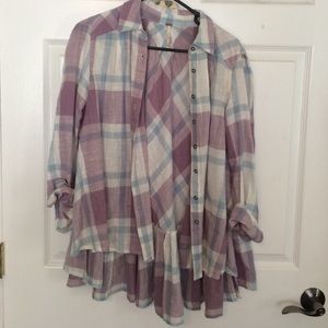 Free people button down top