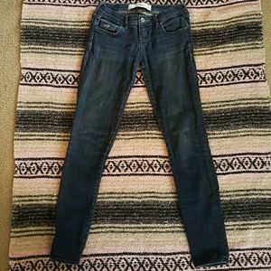 Hollister dark wash jegging