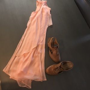 Peach Shift Dress