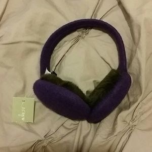 J. Crew earmuffs, purple
