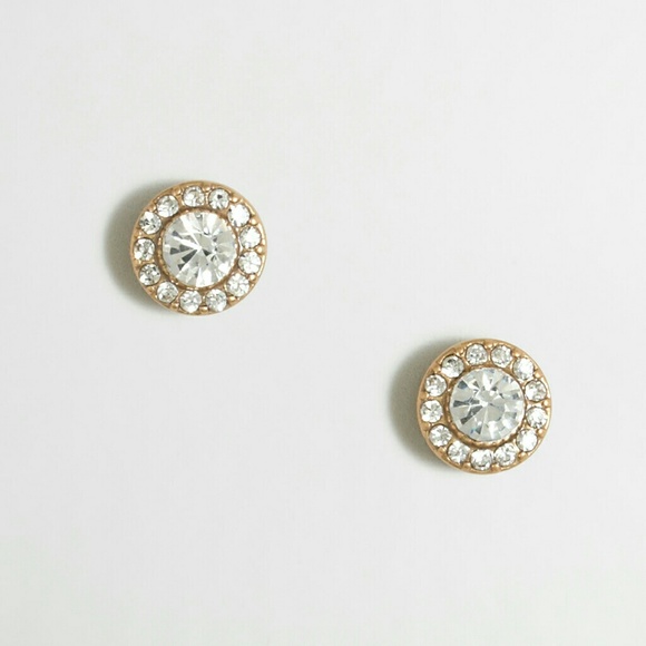 J. Crew Jewelry - J. Crew Glimmer Circle Stud Earrings