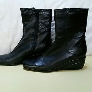 Nine West Leather Above Ankle Boots