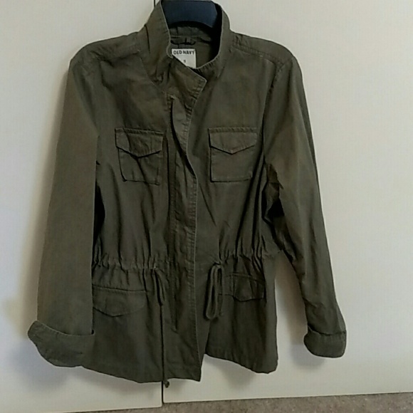Old Navy army green jacket.