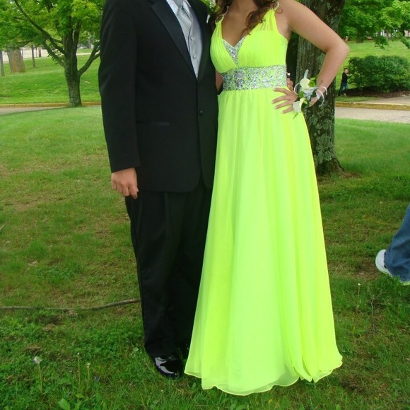 PROM DRESS.