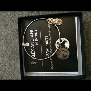 Alex & Ani Paw Print Bangle