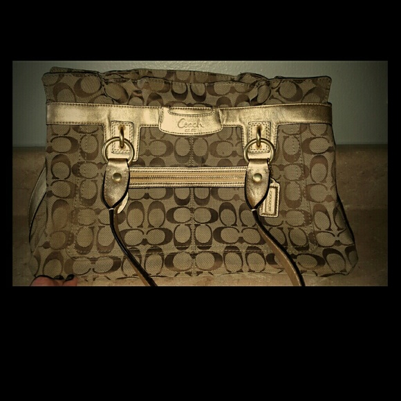 Coach purse & matching wallet