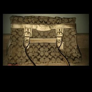 Coach purse & matching wallet