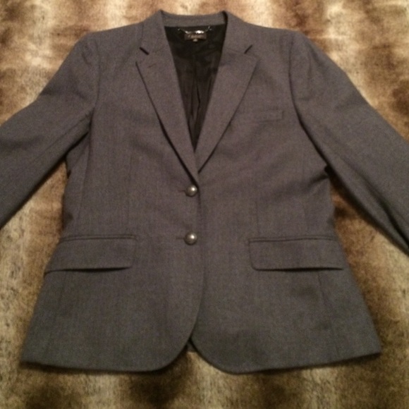 Aritzia Babaton Gray Stretch Wool Blazer - Picture 1 of 4