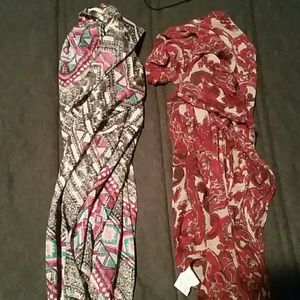 Two new scarves
