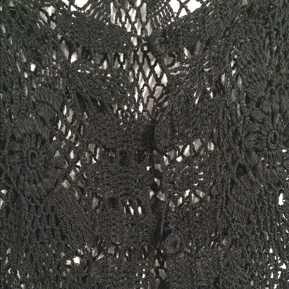 Crochet cardigan, very 90,s. - Picture 2 of 4