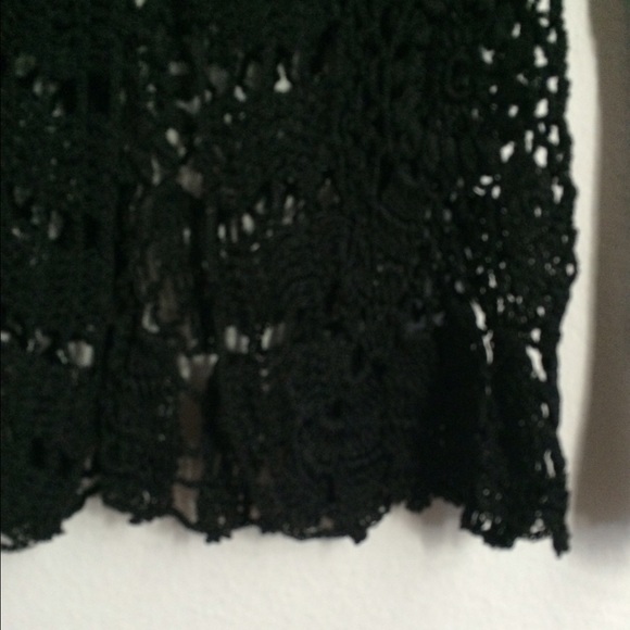 Crochet cardigan, very 90,s. - Picture 3 of 4