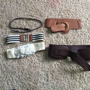 Variety of belts!!
