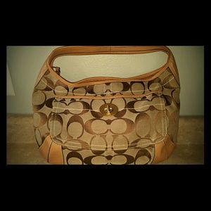 Neutral Coach shoulder bag
