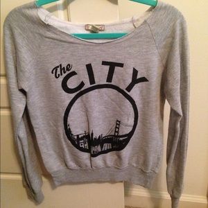 San Francisco scoop neck sweater!