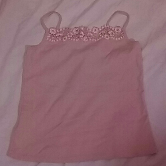 Pink Ann Taylor Tank Top
