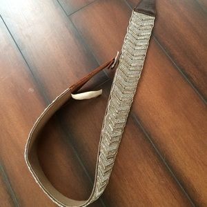 A&F beaded belt