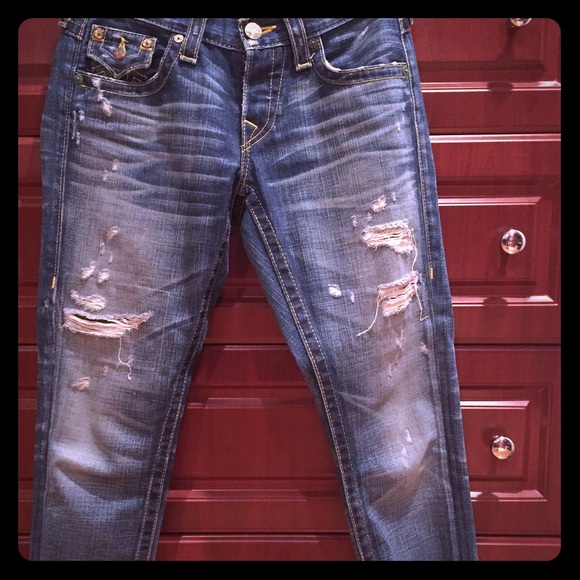 True Religion Denim - True Religion Boyfriend Jeans