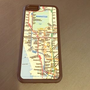 iPhone 6 case - NY subway Map
