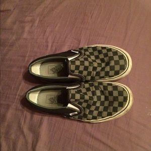 checkered vans