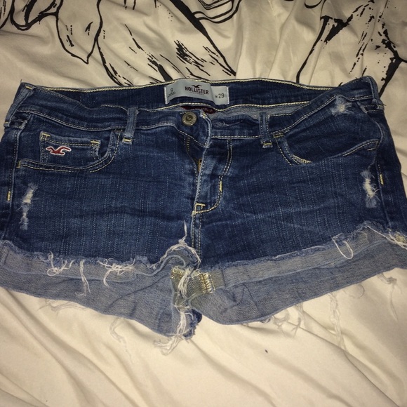 Hollister denim shorts
