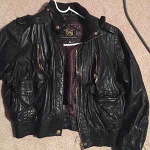 leather jacket