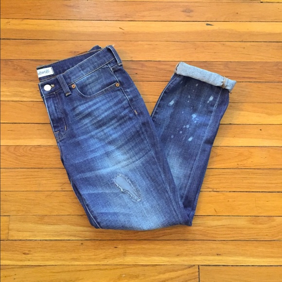 Madewell Boyjean Rip & Repair Edition