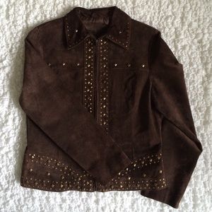Laura Max Jacket With Studs