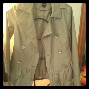 Express beige pea coat