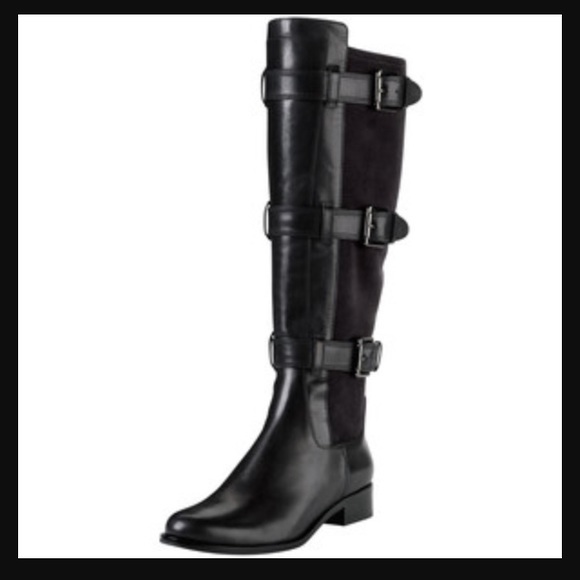 Air Avalon Triple Buckle leather boots