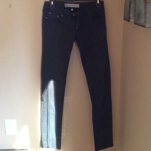 black bullhead skinny jeans
