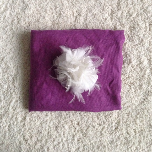 Donated. David's Bridal White/Cream Bridal Hairpce