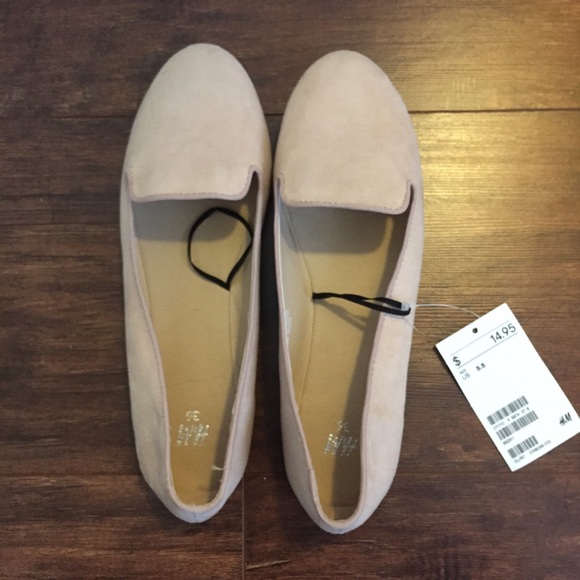 Beige Flats/Loafers