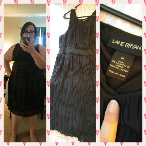 Lane Bryant chiffon dress
