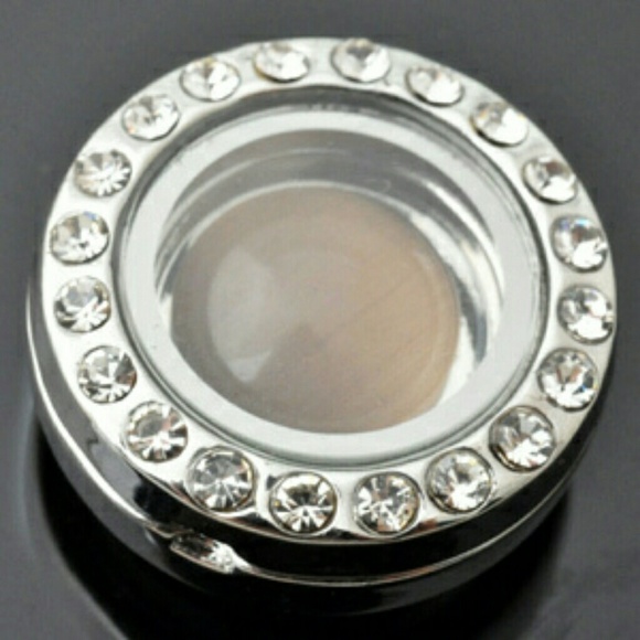 Snap bracelet locket charm
