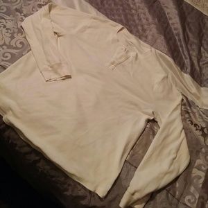 Off white/cream color henley