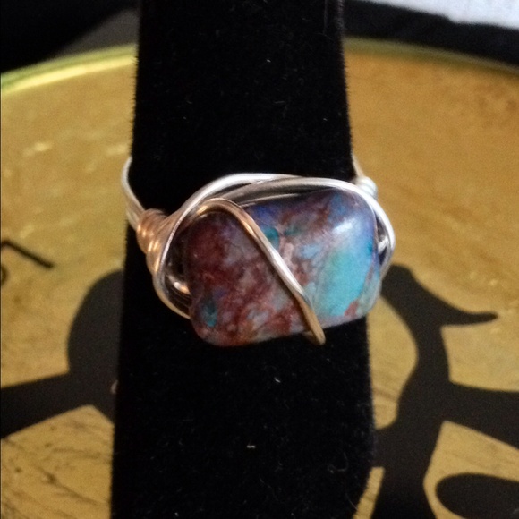 Gemstone Wrap Ring - Picture 2 of 2
