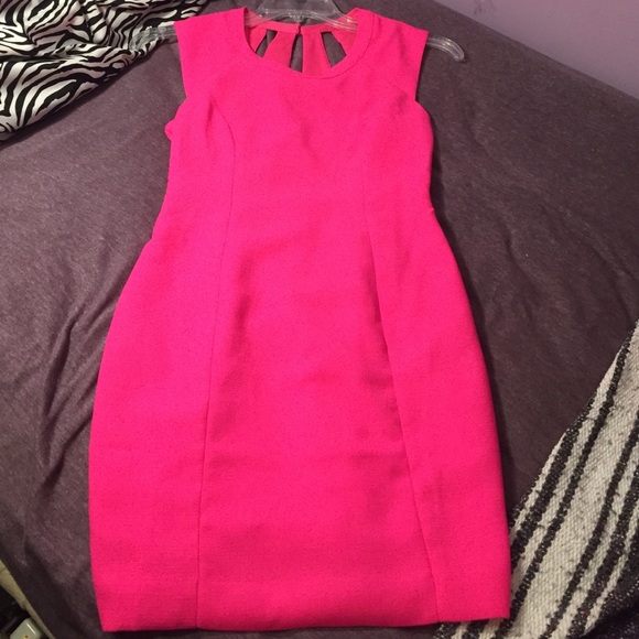 hot pink dress