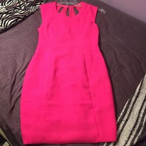 hot pink dress