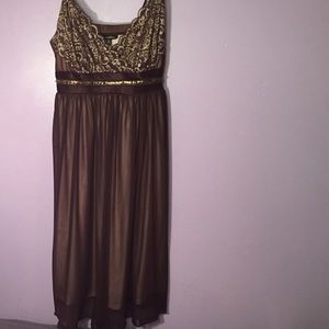 flowy Grecian dress