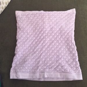 Free people purple tube / strapless tank top