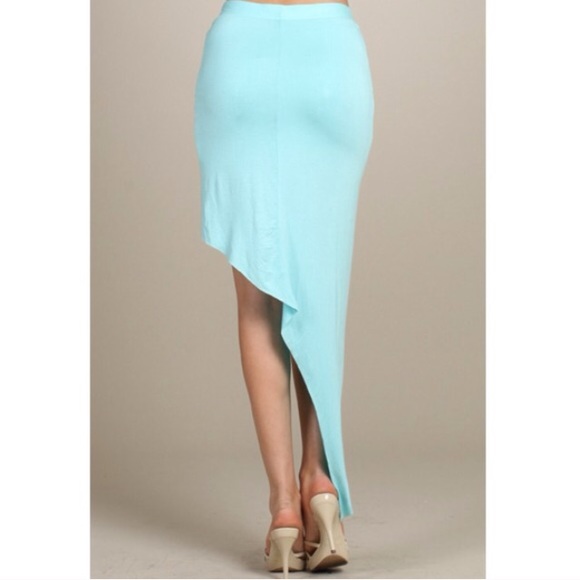 "Bubbles" Asymmetrical Skirt - Picture 2 of 3